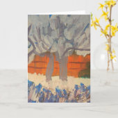 Carte Galerie "pêchers de Smeraldo de rose " (Fleur jaune)