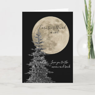 Carte Gallois Aimez-vous à la lune et au retour