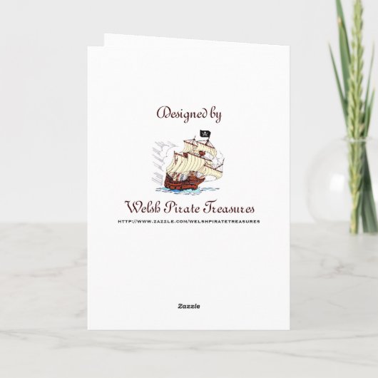 Carte Gallois Bon Voyage Salutation (Dos)