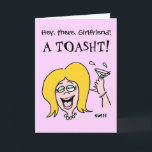 Carte Gallon drôle anniversaire de bande dessinée de<br><div class="desc">Célébration de l'anniversaire d'un ami à un club préféré ? La carte d'anniversaire potable drôle est particulièrement pour qu'un ami donne à son meilleur copain de gallon sur son anniversaire. Perfectionnez en donnant une bouteille de cadeau ou 6 emballent… ou avant de se diriger pendant une nuit de célébration sur...</div>