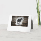 Carte Galloping de Wild Horse (Dos)