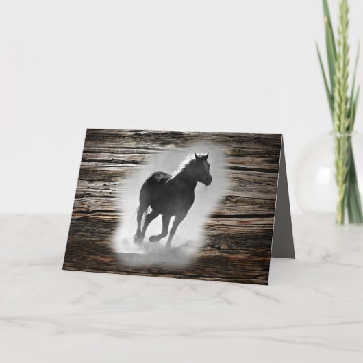 Carte Galloping de Wild Horse (Devant)