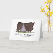 Carte galloway ceinturé, tony fernandes (Fleur jaune)