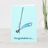 Carte Game de golf Félicitations (Devant)