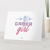 Carte Gamer Girl Heartbeat jeu (Dos)