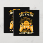 Carte Gameuse (Devant / Derrière)