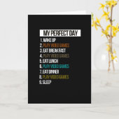 Carte Gaming Gamer (Fleur jaune)