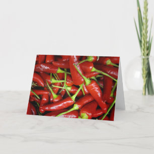 Carte Gamme de cadeaux Red Chili Peppers