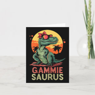 Carte Gammiesaurus Dino Dinosaure Gammie-saurus T-rex Am