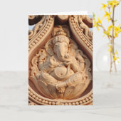Carte Ganesha (Fleur jaune)
