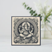 Carte Ganesha Deity (Debout devant)