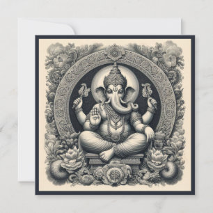 Carte Ganesha Deity