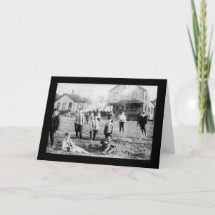 Carte Gang of Boys à Cleveland, OH 1911