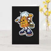 Carte Gangsta Beer (Fleur jaune)