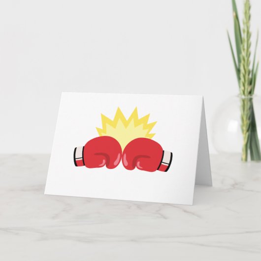 Carte Gants de boxe (Devant)