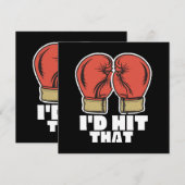 Carte Gants de boxe (Devant / Derrière)