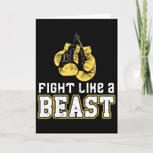 Carte Gants de boxe Boxe thaïlandaise Muay Thai Kickboxi