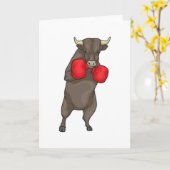Carte Gants de boxe Bull Boxer (Fleur jaune)