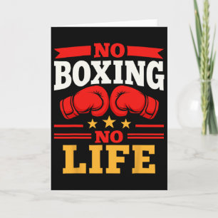 Carte Gants de boxe No Boxing No Life Gants de boxe _3