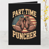Carte Gants de boxe Part Time Puncher (Fleur jaune)