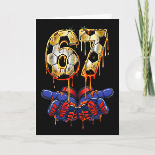 Carte Gants de gardien de but de football 67 Meme Gen Al