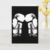 Carte Gants de kickboxing Pixel Art Sanda  (Fleur jaune)