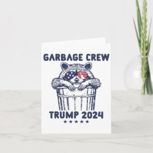 Carte Garbyge Crew Trump Gargman Dans Trash Truck Ellist