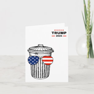 Carte Garbyge Pour Trump 2024 Garge Truck Trash Peut Vot
