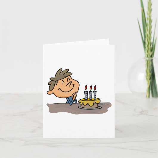 Carte Garçon d'anniversaire