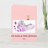 CARTE GARÇON EN VÉLO (Dos)