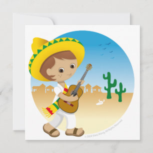 Carte garçon mexicain