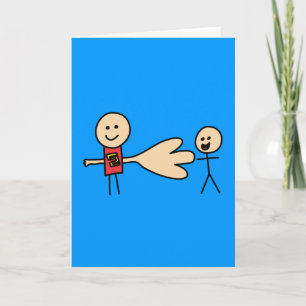 Carte Garçon Offrant Shake Hand Paix Amitié ami
