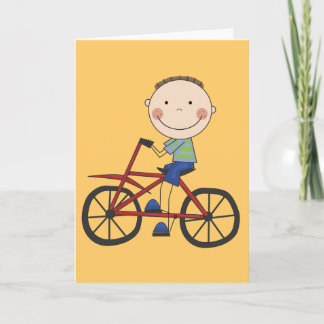 Carte Garçon sur les tee-shirts et cadeaux de bicyclette
