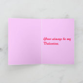 Carte Garçon Valentine (Intérieur)