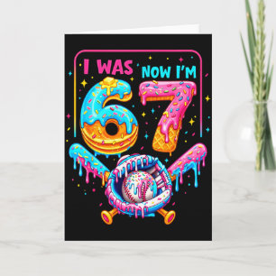 Carte Garçons 7e anniversaire J'avais 6 ans maintenant j