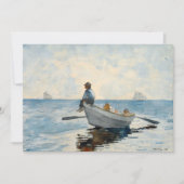 Carte Garçons dans un Dory | Winslow Homer (Devant)