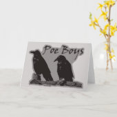 Carte Garçons de Poe (Fleur jaune)