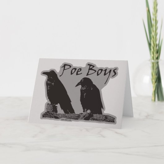 Carte Garçons de Poe (Devant)