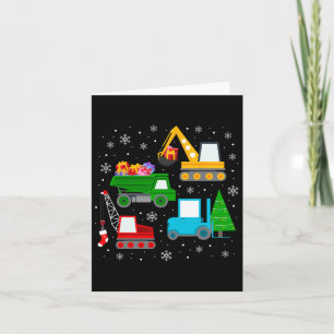 Carte Garçons Noël Enfants Enfants Enfants Enfants Véhic