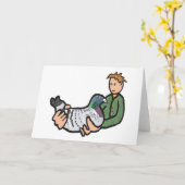 Carte Garde de pigeon (Fleur jaune)