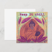 Carte Garde-le refroidir (Devant / Derrière)