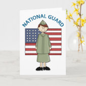 Carte Garde nationale Femme personnalisable (Fleur jaune)