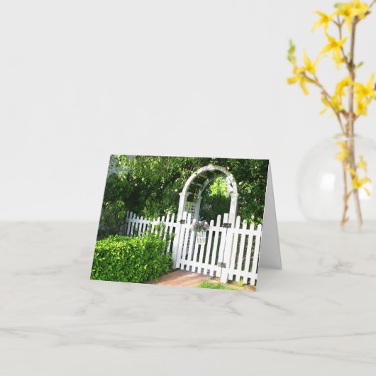 Carte Garden (Fleur jaune)