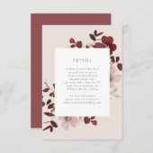 Carte Garden Love Details (Devant / Derrière)