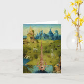 Carte Garden of Eden - Hieronymus Bosch (Fleur jaune)