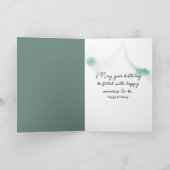 Carte Gardener Rabbit Anniversaire (Intérieur)