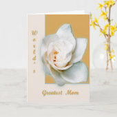 Carte Gardenia (Fleur jaune)