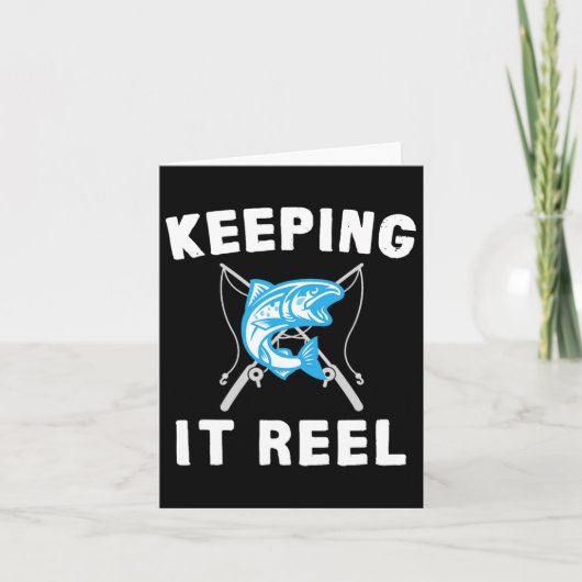 Carte Garder la pêche à la bobine (Devant)