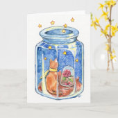 Carte Garder ma société (Fleur jaune)