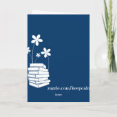 Carte Gardez le calme et aimez les girafes - toutes les (Dos)